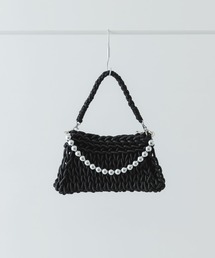 ハンドバッグ ボールチェーン付き編み込みバッグ｜ZOZOTOWN Yahoo!店