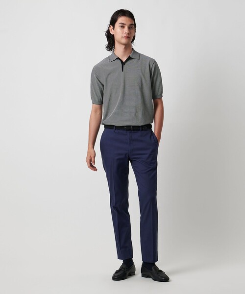 パンツ クールモーション ドビー テーパードシルエット COMFORT EASY ーMODEL-接触冷感・吸水速乾- メンズ | UNITED ARROWS | 04