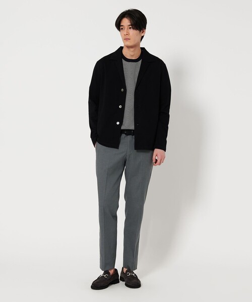パンツ クールモーション ドビー テーパードシルエット COMFORT EASY ーMODEL-接触冷感・吸水速乾- メンズ | UNITED ARROWS | 09