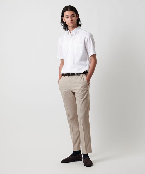 パンツ クールモーション ドビー テーパードシルエット COMFORT EASY ーMODEL-接触冷感・吸水速乾- メンズ | UNITED ARROWS | 11