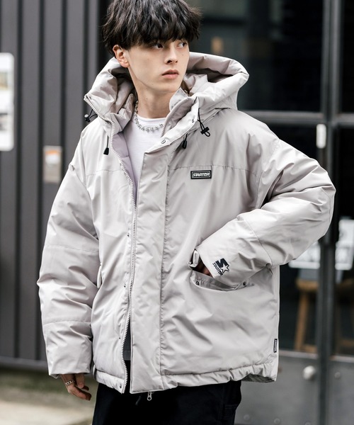 「STARTER BLACK LABEL」 ブルゾン M グレー メンズ_画像9