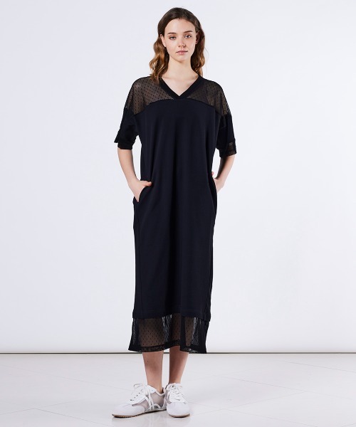 DOUBLE STANDARD CLOTHING ダブスタ　チュールチュニック DOUBLE STANDARD CLOTHING - DOUBLE STANDARD CLOTHING ダブスタ