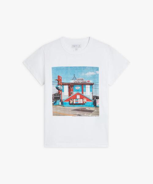 tシャツ コットン プリント 半袖 アーティスト Tシャツ ”Francois Prost” レディース