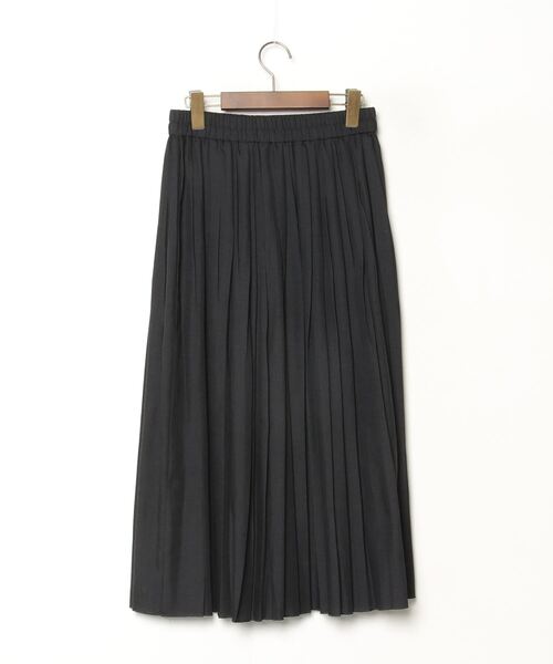 HARRISS スカート サイズ36 Harriss 「Harriss」 プリーツスカート 36 ブラック レディース