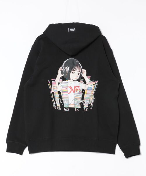 パーカー overprint/オーバープリント/HEAD PHONE HOODIE レディース メンズ