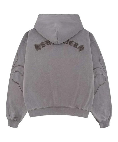 SupplieR グレー フルジップパーカー 楽天市場】サプライヤー SUPPLIER ジップアップフーディ M,L,XL