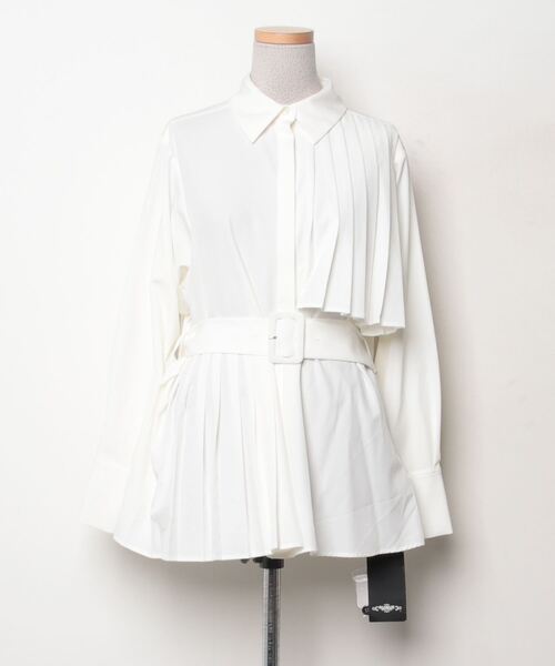 「RUIRUE BOUTIQUE」 長袖シャツ S ホワイト レディース