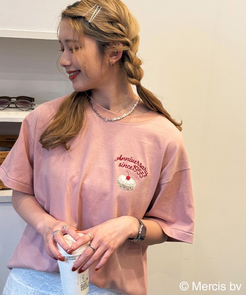 DOUBLE NAME tシャツ 「miffy 70th」DOUBLE birthday cake BIG