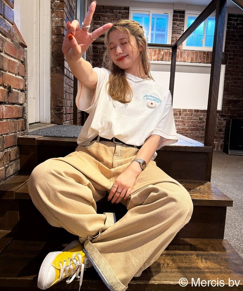 DOUBLE NAME（ダブルネーム） tシャツ 「miffy 70th」birthday cake