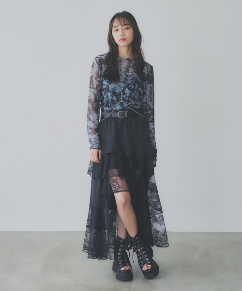 HARE tシャツ 「YUMA TAKAHASHI×HARE」2Pレイヤーカットソー