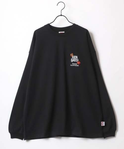 BEN DAVIS 「BEN DAVIS」 長袖Tシャツ L ホワイト メンズ