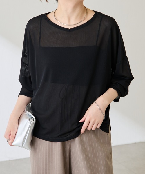 tシャツ ハリヌキドルマンロンT レディース