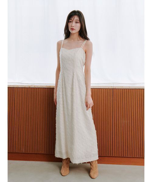スナイデル フェザージャガードキャミワンピース SNIDEL｜フェザージャガードキャミワンピース | Rakuten Fashion