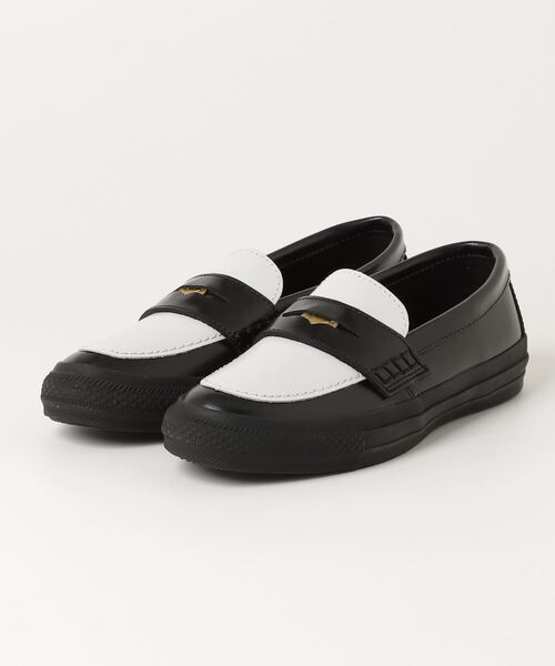 【VANS】コインローファー☆スリッポン☆V196CF VANS】 ヴァンズ LOAFER ローファー V196CF WHITE/BLACK | ABC