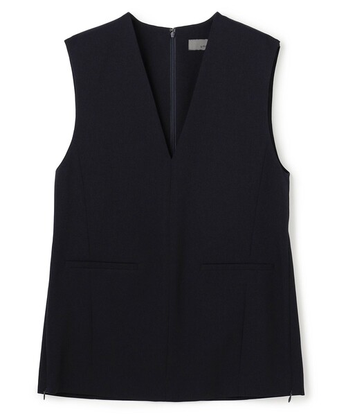 uncrave（アンクレイヴ） ベスト ジレ ウォッシャブルウールライク