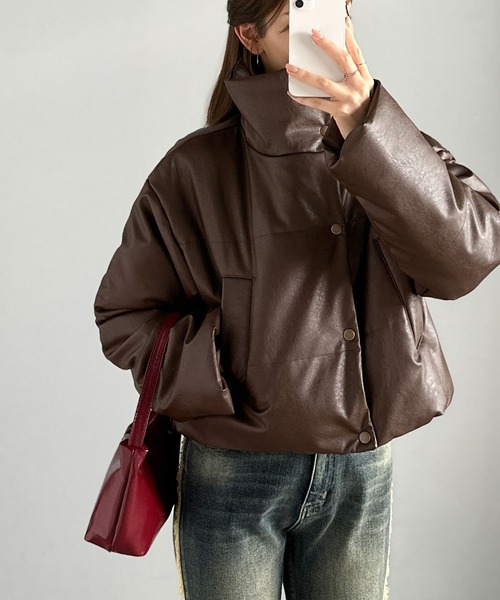 mily bilet ブルゾン アウター 「mily bilet」ショート丈でスタイル