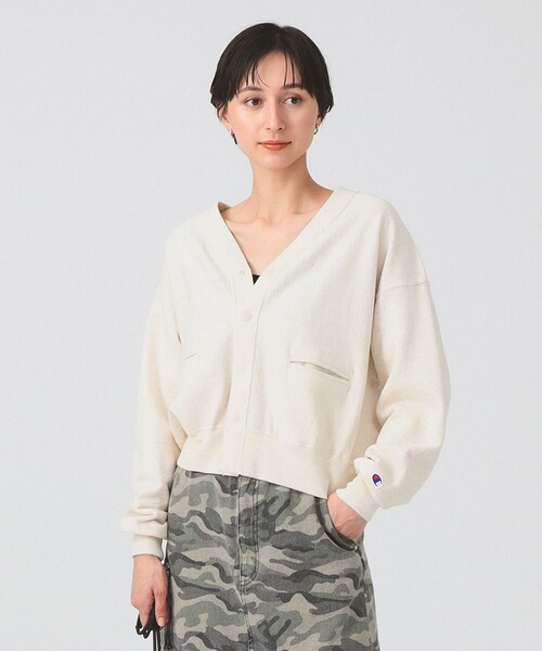 Ray BEAMS カーディガン 「別注」Champion / リバースウィーブ(R