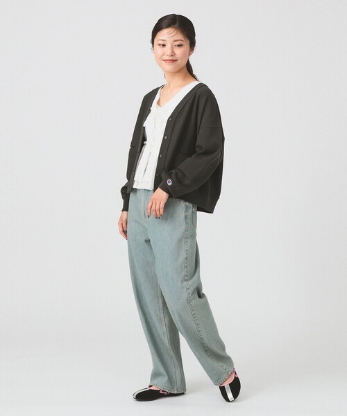 Champion×Ray BEAMS 別注リバースウィーブカーディガン Ray BEAMS カーディガン 「別注」Champion / リバースウィーブ(R