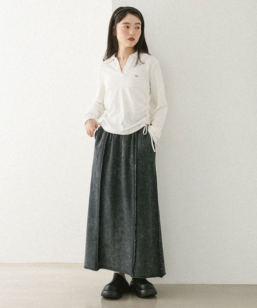 tシャツ スキッパードロストカットソー　581498 レディース | Heather | 11