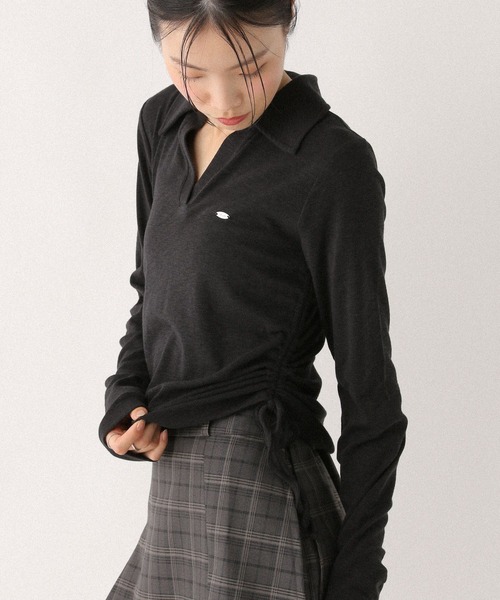 tシャツ スキッパードロストカットソー　581498 レディース | Heather | 15