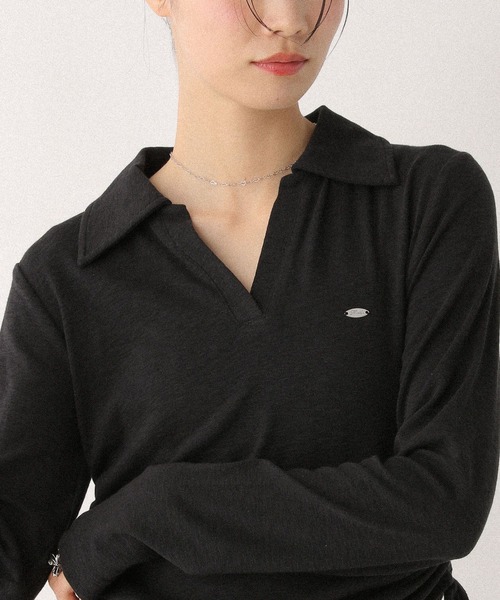 tシャツ スキッパードロストカットソー　581498 レディース | Heather | 16