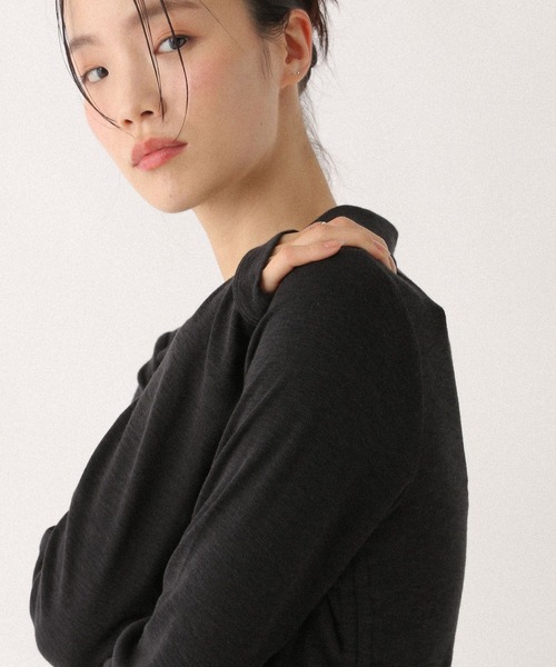 tシャツ スキッパードロストカットソー　581498 レディース | Heather | 17