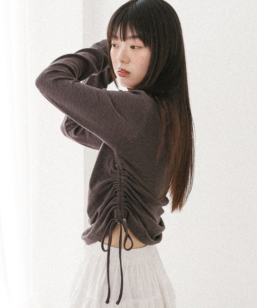 tシャツ スキッパードロストカットソー　581498 レディース Heather tシャツ スキッパードロストカットソー 581498