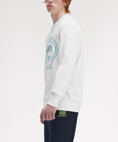 FRED PERRY ライトグレー トレーナー FRED PERRY（フレッドペリー） トレーナー スウェット Chosen by