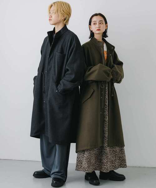 SENSE OF PLACE by URBAN RESEARCH コート LARGE カーキ メンズ