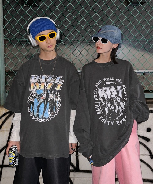 「Perushu」 半袖Tシャツ LARGE グレー メンズ