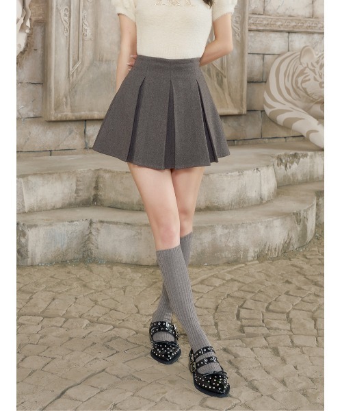 DARICH ハイウエストボックスミニスカート IVO ダーリッチ Darich ハイウエストボックスミニスカート