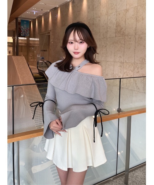 Darich（ダーリッチ） スカート ハイウエストボックスミニスカート