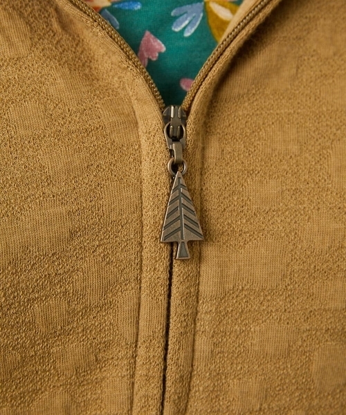 Jocomomola（ホコモモラ） パーカー Nube ジャカードジップパーカー