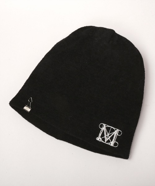 ca4laニット未使用 CA4LA（カシラ） ニット帽 ニットキャップ THE MET CLASSIC LOGO KNIT