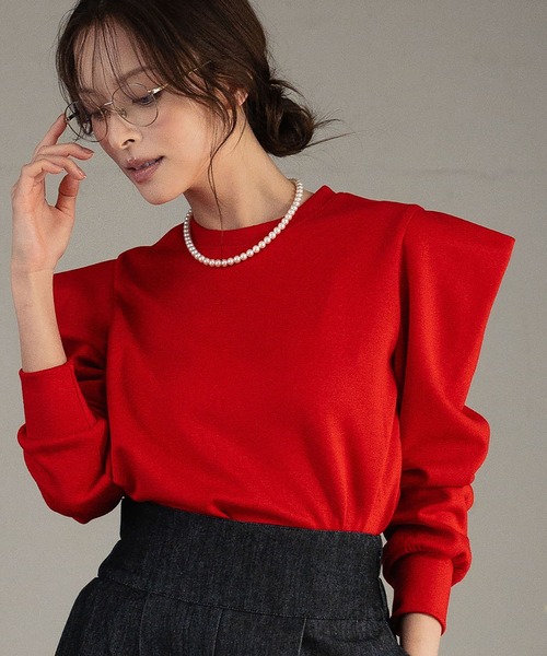 ELFRANK tシャツ ダンボール パワーショルダー カットソー プル