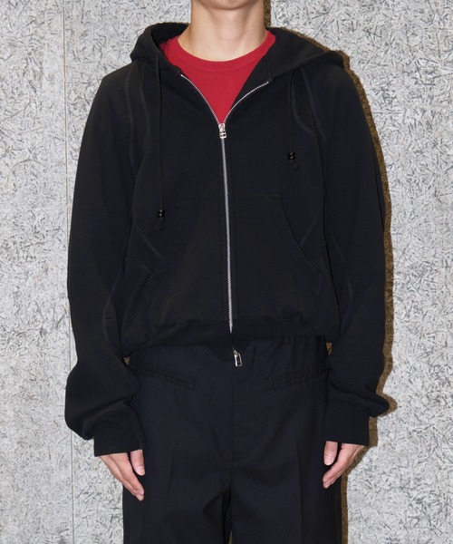 NVRFRGT（ネヴァーフォーゲット） パーカー PANELLED ZIP UP HOODIE