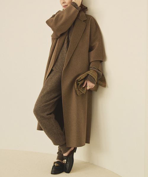 VERMEIL par iena（ヴェルメイユパーイエナ） パンツ wool yak mix