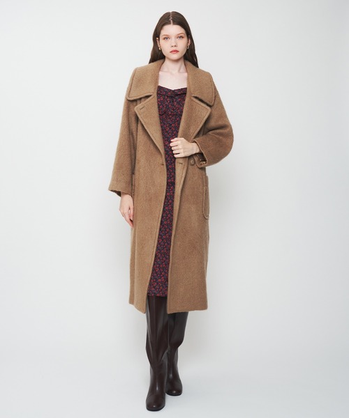 DEICY（デイシー） ステンカラーコート コート モヘヤシャギーステン