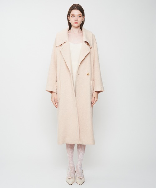 DEICY（デイシー） ステンカラーコート コート モヘヤシャギーステン