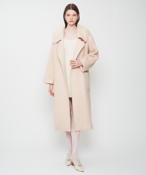 DEICY（デイシー） ステンカラーコート コート モヘヤシャギーステン