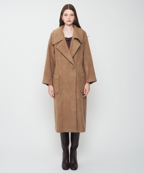 DEICY（デイシー） ステンカラーコート コート モヘヤシャギーステン