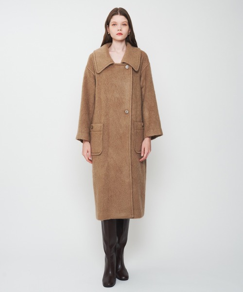 DEICY（デイシー） ステンカラーコート コート モヘヤシャギーステン