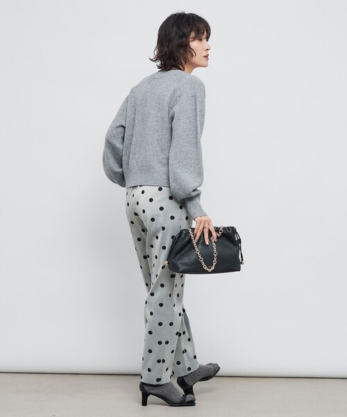 NOLLEY'S（ノーリーズ） カーディガン 5GノアリスVネックカーディガン