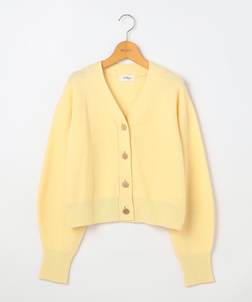 NOLLEY'S（ノーリーズ） カーディガン 5GノアリスVネックカーディガン