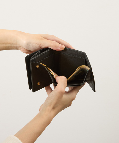 SLOW 財布 スロウ / Ex.bono-clasp mini wallet 別注栃木レザー