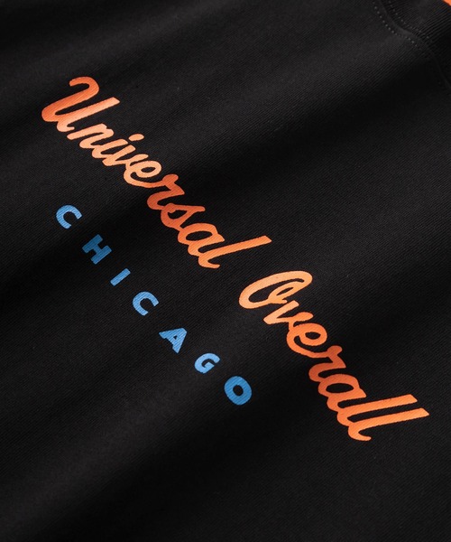 「UNIVERSAL OVERALL」 半袖Tシャツ M ホワイト メンズ_画像8