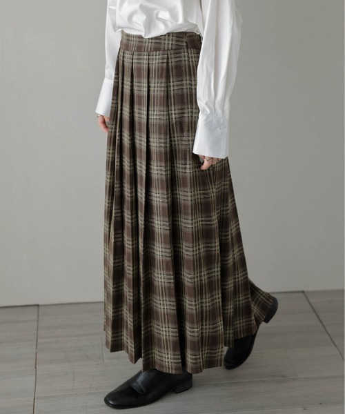 スカート チェックプリーツスカート : ZOZOTOWN Yahoo!店 - 通販