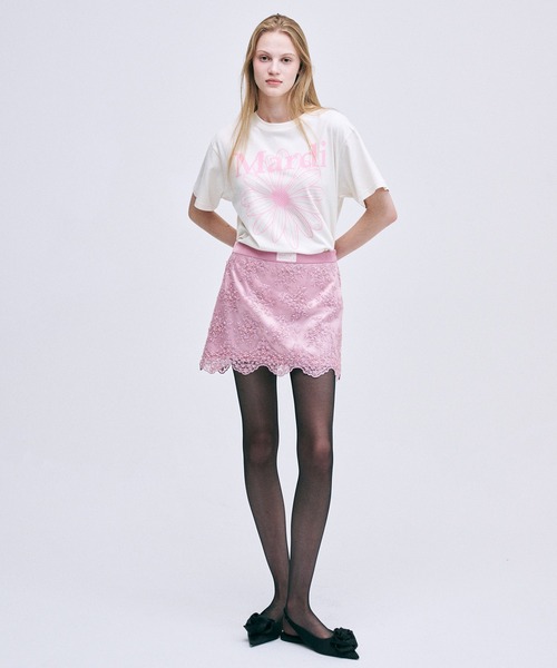 「Mardi Mercredi」 半袖Tシャツ FREE クリーム レディース_画像3