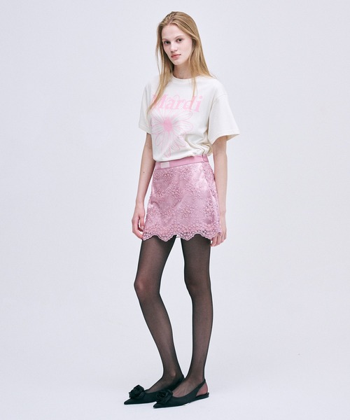 「Mardi Mercredi」 半袖Tシャツ FREE クリーム レディース_画像6