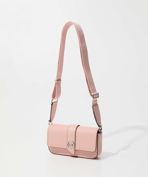 値下げ☆正規品☆MICHAEL KORS 希少のピンク ショルダーバッグ MICHAEL KORS（マイケルコース） ショルダーバッグ FREE ピンク系